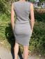 Preview: Damen Kleid 100% Baumwolle gerippt