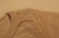 Mobile Preview: Langarm Unterhemd Wolle-Seide, braun-natur geringelt