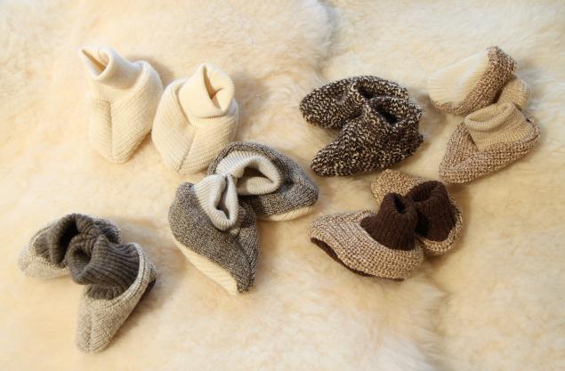 Baby-Schühchen Wolle