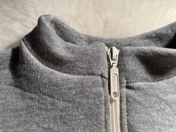 Preview: Baumwoll-Sweatjacke mit Reißverschluss