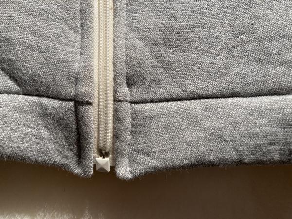Preview: Baumwoll-Sweatjacke mit Reißverschluss