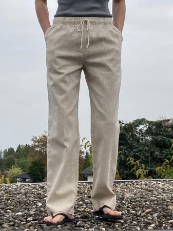 Freizeithose (Schlupfhose) aus 100% Leinen
