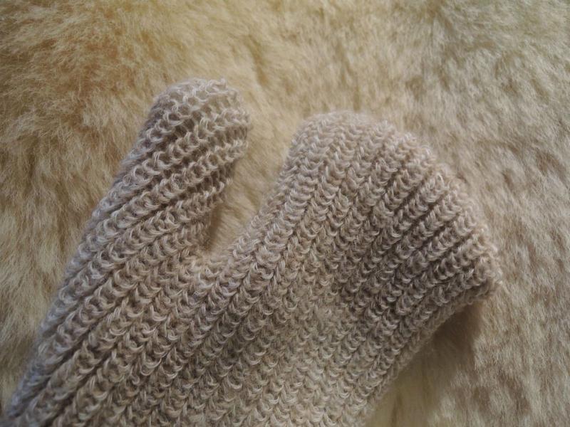 Kinder Fäustel/ Woll-Handschuhe - gefüttert