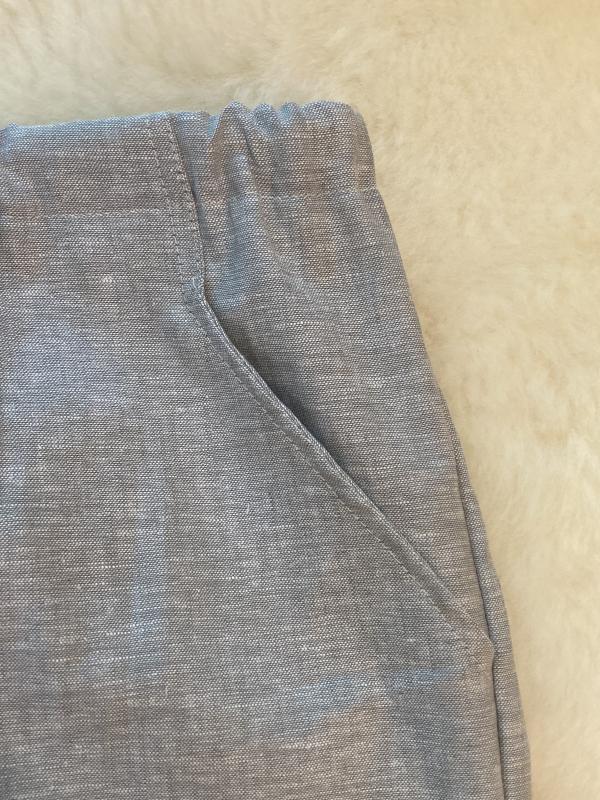 Freizeithose (Schlupfhose) aus Leinen und Baumwolle