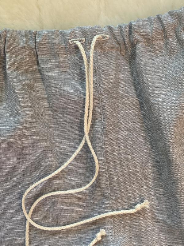 Freizeithose (Schlupfhose) aus Leinen und Baumwolle