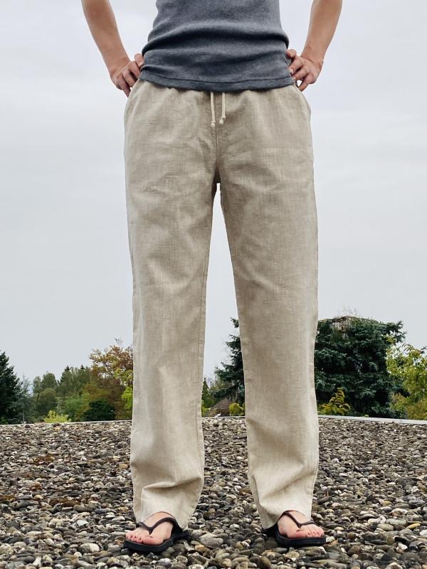 Freizeithose (Schlupfhose) aus 100% Leinen
