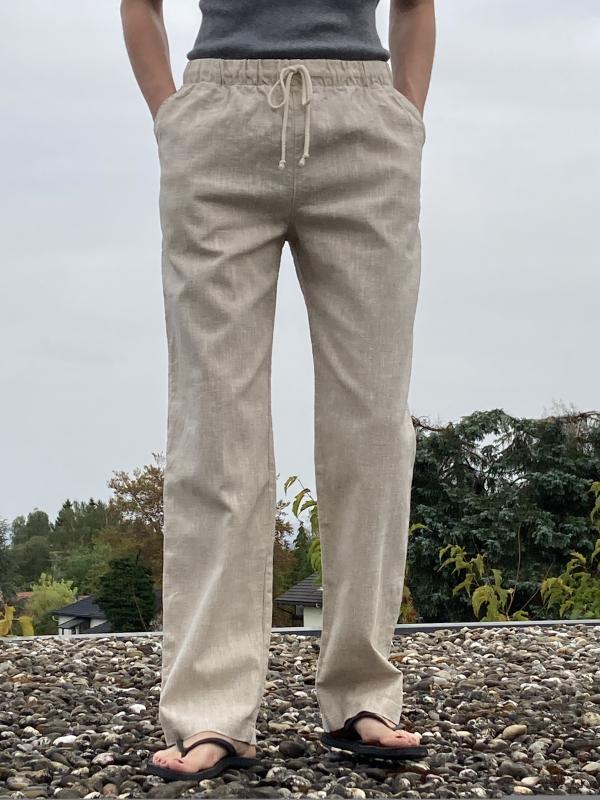 Freizeithose (Schlupfhose) aus 100% Leinen