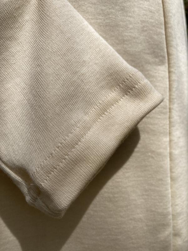 Langarm-Nachthemd, 70% Baumwolle- 30% Cashmere