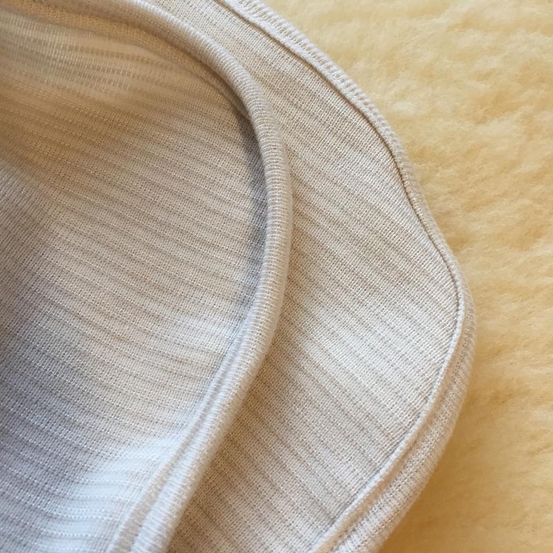 Babydecke Wolle-Seide-Baumwolle ca. 60x80