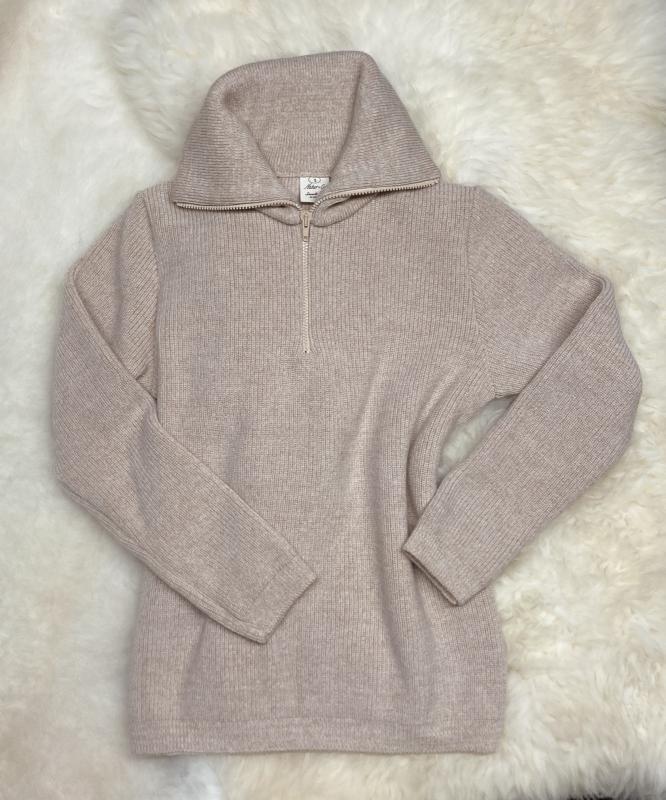 Troyer (Seebär) Schurwolle, beige-camel